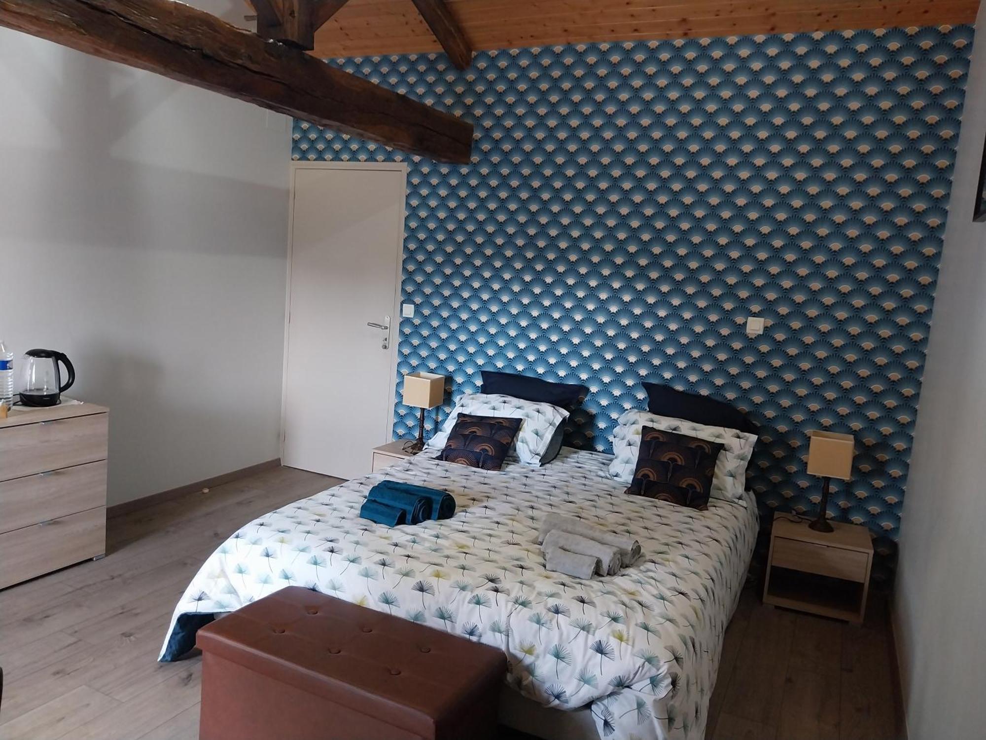 Au Granit Bleu Bed & Breakfast Faye-l'Abbesse Екстериор снимка