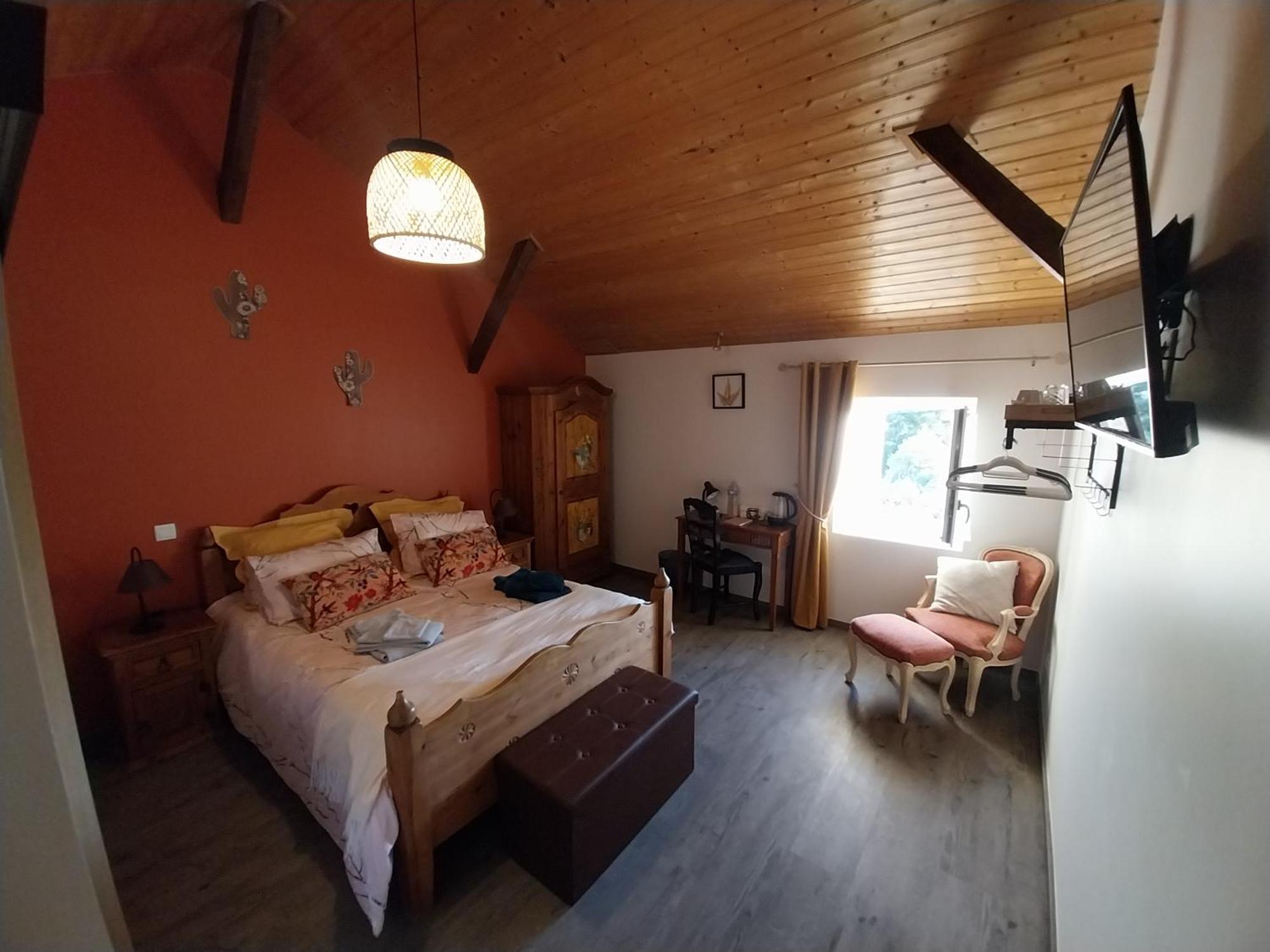 Au Granit Bleu Bed & Breakfast Faye-l'Abbesse Екстериор снимка